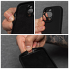 SILICONE 2mm tok iPhone 15 Pro Max fekete tok - 3. kép