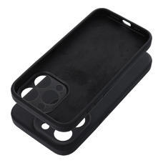 Szilikon 2mm tok iPhone 15 Pro fekete tok