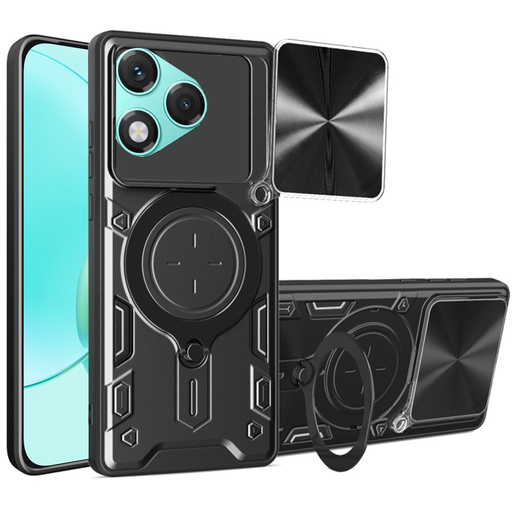 Techsuit - CamGuard Pro - Honor 400 Lite - Fekete tok Techsuit - CamGuard Pro - Honor 400 Lite - Fekete tok