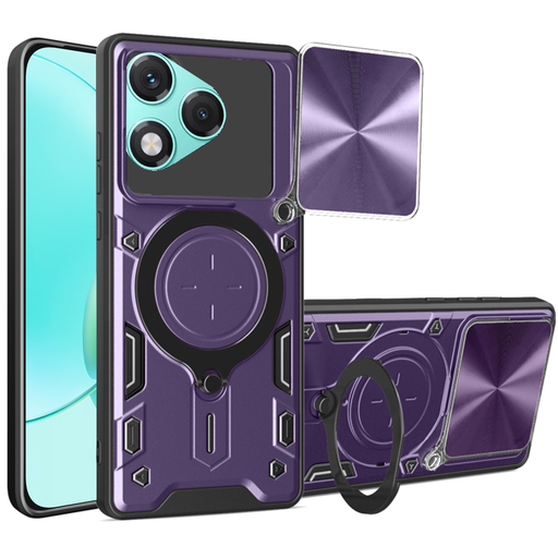 Techsuit - CamGuard Pro - Honor 400 Lite - Lila tok Techsuit - CamGuard Pro - Honor 400 Lite - Lila tok