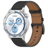  Techsuit - 20mm-es óraszíj (W073) - Samsung Galaxy Watch4/5/Active 2, Huawei Watch GT 3 (42mm)/GT 3 Pro (43mm) - Fekete - 0. kép