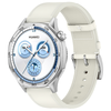  Techsuit - 20 mm-es óraszíj (W073) - Samsung Galaxy Watch4/5/Active 2, Huawei Watch GT 3 (42 mm)/GT 3 Pro (43 mm) - Fehér - 1. kép