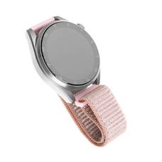  Fix - Nejlon Szíj 20mm - Samsung Galaxy Watch 4/5/Active 2, Huawei Watch GT 3 (42mm)/GT 3 Pro (43mm) - Rózsaarany