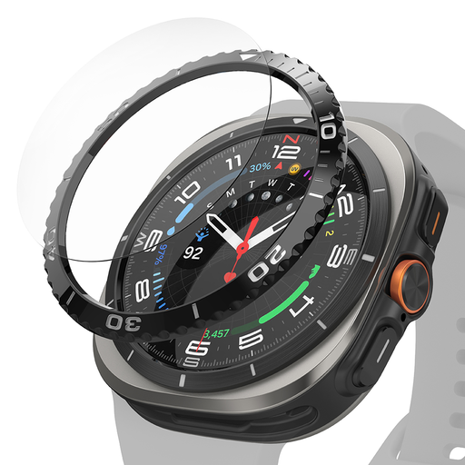  Ringke - Előlap Stílus - Samsung Galaxy Watch Ultra 47mm - Fekete (CB-GW7U-47-02)