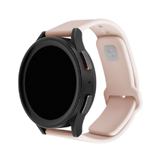  Fixed - Szilikon Sportos Szíj Készlet 20mm - Samsung Galaxy Watch 4/5/Active 2, Huawei Watch GT 3 (42mm)/GT 3 Pro (43mm) - Rózsaszín
