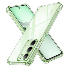  Techsuit - Ütésálló Átlátszó Szilikon - Realme 14x - Átlátszó tok
