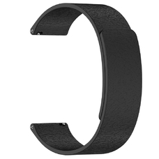  Techsuit - Óraszíj 22mm (W074) - Samsung Galaxy Watch (46mm)/Watch 3/Gear S3, Huawei Watch GT/GT 2/GT 3 (46mm) - Fekete