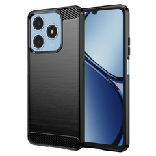  Techsuit - Szén Szilikon - Realme C63 / C61 - Fekete tok