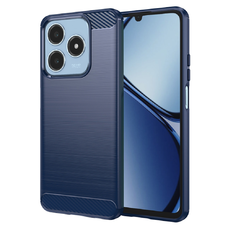  Techsuit - Szén Szilikon - Realme C63 / C61 - Kék tok