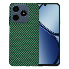  Techsuit - Karbonit Szálhéj - Realme C63 / C61 - Zöld tok
