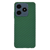  Techsuit - Karbonit Szálhéj - Realme C63 / C61 - Zöld tok - 1. kép