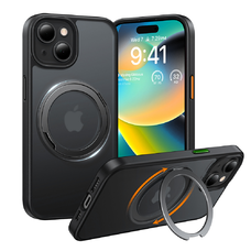  Torras - Ostand Pro sorozat - iPhone 15 Plus - Fekete tok