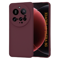 Techsuit - SoftFlex - Xiaomi 15 Ultra - Slivkový Červený obal Techsuit - SoftFlex - Xiaomi 15 Ultra - Slivkový Červený obal
