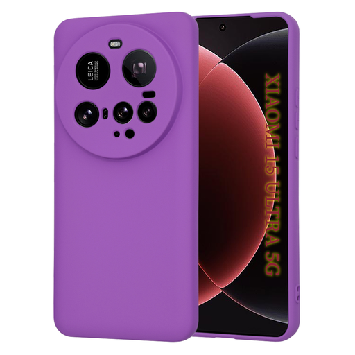 Techsuit - SoftFlex - Xiaomi 15 Ultra - Lila tok Techsuit - SoftFlex - Xiaomi 15 Ultra - Lila tok