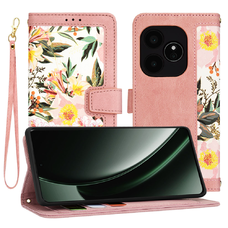  Techsuit - FlipCraft - Realme GT 6 / GT 6T - Édes Rózsaszín tok