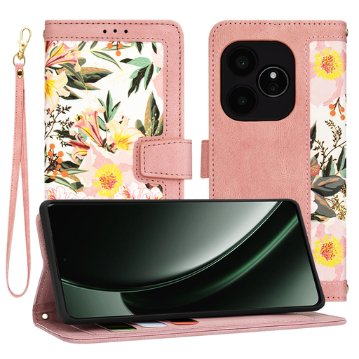 Techsuit - FlipCraft - Realme GT 6 / GT 6T - Édes Rózsaszín tok Techsuit - FlipCraft - Realme GT 6 / GT 6T - Édes Rózsaszín tok