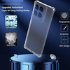  Techsuit - Ütésálló Átlátszó Szilikon - Motorola Edge 60 Fusion - Átlátszó tok - 0. kép