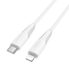 Borofone Kábel BX119 Új - Type-C - Lightning - PD 27W 1 méter fehér - 0. kép