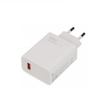 Xiaomi MDY-16-EF USB-A 33W utazó töltő Fehér (Bulk)
