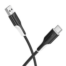 Borofone Cable BX119 New - USB to Type C - 3A 1 méter fekete,