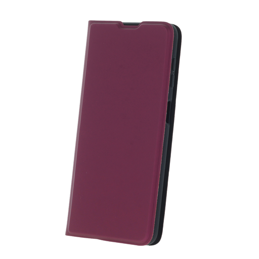 Fliptok Motorola Moto G15 bordó tok Fliptok Motorola Moto G15 bordó tok
