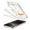 Tech-Protect Quick Set+ 2 darabos iPhone 16 Pro Max fekete üvegfólia - 0. kép