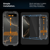 Tech-Protect Quick Set+ 2 darabos iPhone 16 Pro Max fekete üvegfólia - 1. kép