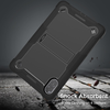  Techsuit - Strapabíró TabShell + Képernyővédő - Honor Pad X8a - Fekete tok - 2. kép