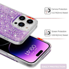  Techsuit - Csillogó Glitter - Samsung Galaxy A16 4G / A16 5G - Fehér tok - 0. kép