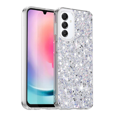  Techsuit - Csillogó Glitter - Samsung Galaxy A16 4G / A16 5G - Fehér tok
