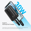  Anker - Hordozható töltő (A1681G11) - 2x USB-C, Lightning, USB, 30W, 20000mAh - Fekete - 3. kép