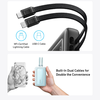 Anker - Hordozható töltő (A1681G11) - 2x USB-C, Lightning, USB, 30W, 20000mAh - Fekete - 4. kép