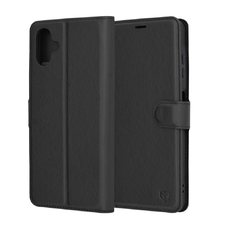 Techsuit - Bőr Tok - Samsung Galaxy A06 - Fekete tok