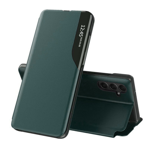  Techsuit - eFold Sorozat - Samsung Galaxy A05s - Sötétzöld tok