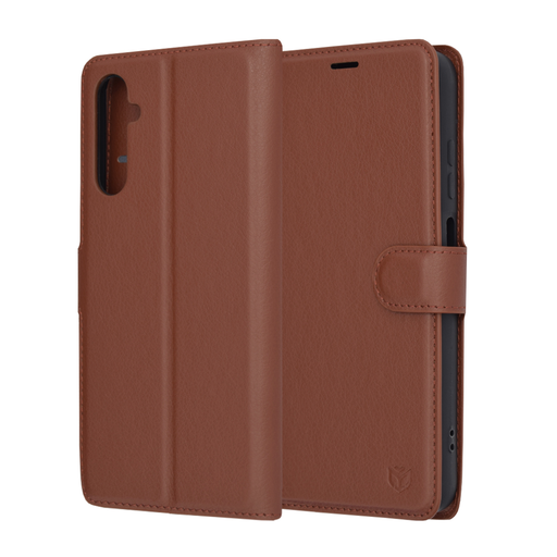  Techsuit - Bőr tok - Samsung Galaxy A05s - Barna