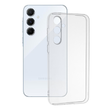  Techsuit - Átlátszó szilikon tok - Samsung Galaxy A55 5G - Átlátszó