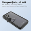  ShellBox - Vízálló IP68 tok - Samsung Galaxy A55 5G - Fekete - 4. kép