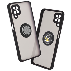  Techsuit - Glinth - Samsung Galaxy A12 / A12 Nacho - Fekete tok