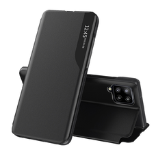  Techsuit - eFold sorozat - Samsung Galaxy A12 / A12 Nacho - Fekete tok