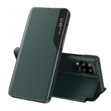 Techsuit - eFold Sorozat - Samsung Galaxy A12 / A12 Nacho - Sötétzöld tok