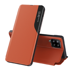  Techsuit - eFold sorozat - Samsung Galaxy A12 / A12 Nacho - Narancssárga tok