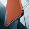  Techsuit - eFold sorozat - Samsung Galaxy A12 / A12 Nacho - Narancssárga tok - 2. kép