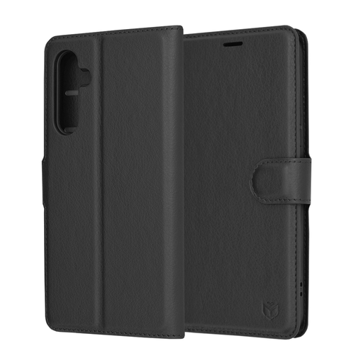  Techsuit - Bőrtok - Samsung Galaxy A54 - Fekete tok