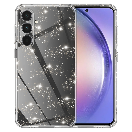 Techsuit - SparkleSkin Sorozat - Samsung Galaxy A55 5G - Átlátszó tok Techsuit - SparkleSkin Sorozat - Samsung Galaxy A55 5G - Átlátszó tok