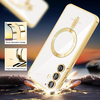  Techsuit - Luxus Kristály MagSafe - Samsung Galaxy A55 5G - Arany tok - 2. kép