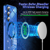  Techsuit - Luxus Csillogó MagSafe - Samsung Galaxy A55 5G - Piros tok - 2. kép