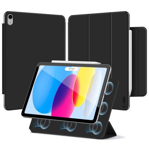 Tech-protect Smartcase Magnetic fliptok iPad 10.9” 2022 / 11” 2025 Fekete Tech-protect Smartcase Magnetic fliptok iPad 10.9” 2022 / 11” 2025 Fekete