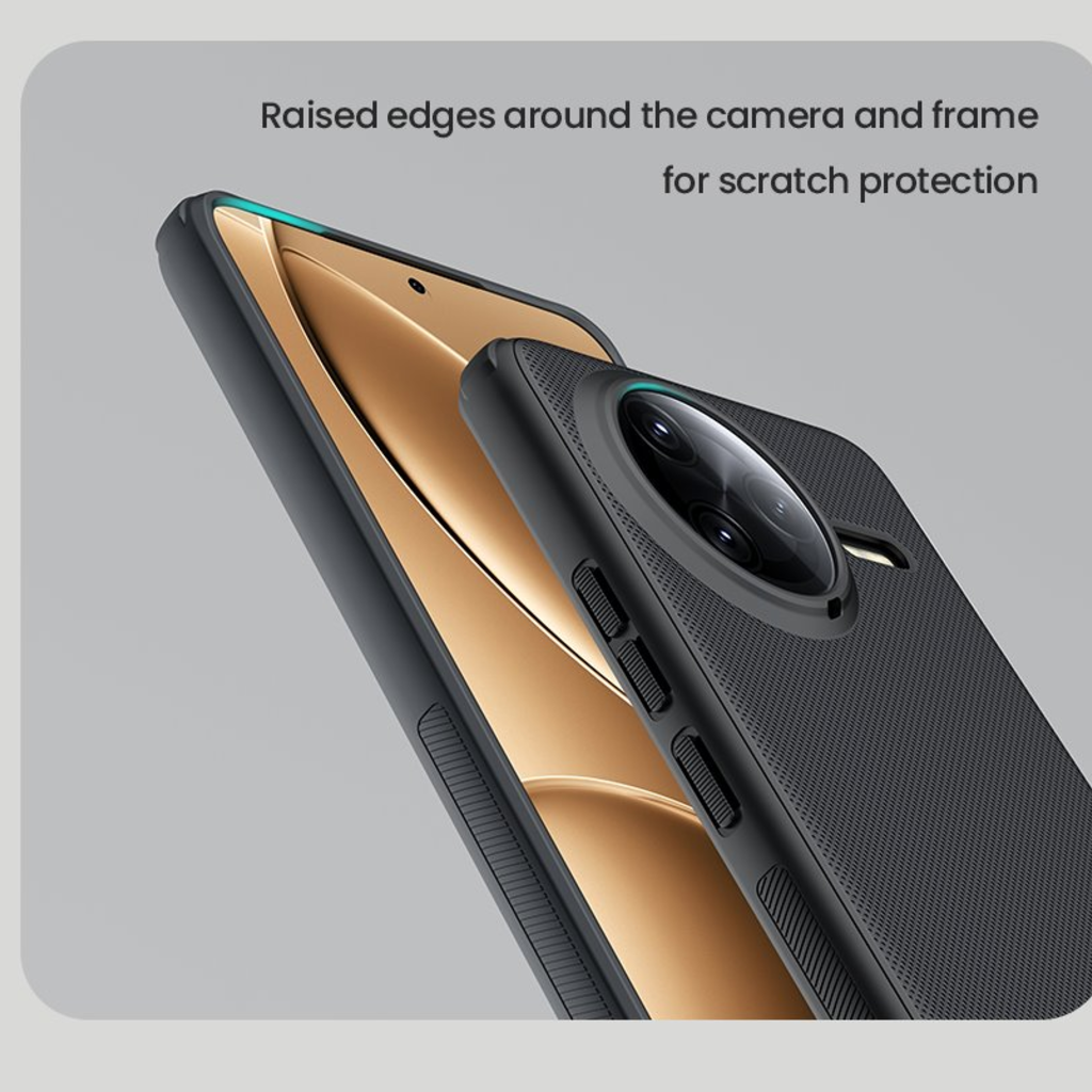 Nillkin Super Frosted PRO Mágneses Hátlapi Tok Poco F7 Ultra Fekete tok - 7