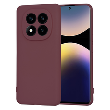  Techsuit - SoftFlex - Xiaomi Redmi Note 14 Pro+ - Szilva Vörös tok