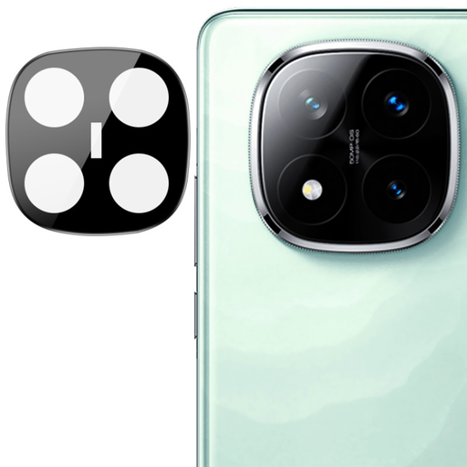 Techsuit - Teljes Kamera Üveg - Xiaomi Redmi Note 14 Pro+ - Fekete üvegfólia Techsuit - Teljes Kamera Üveg - Xiaomi Redmi Note 14 Pro+ - Fekete üvegfólia